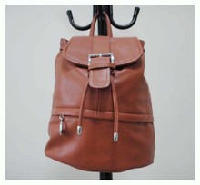 authentic designer Backpacks Leisure bags Size 35 x 30cm material PU 3 different colors brown packing