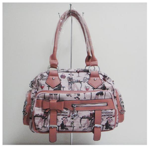 latest style handbag messenger bag Size 40 x 26cm PU hanging ornament 3 different colors grey