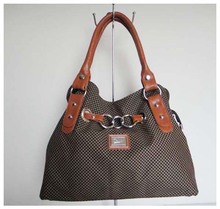 newest handbag for 2013summer,Material:PU Size:42 x 30cm,4 different colors,brownTwo function,Free shipping