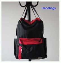 designer Backpack,material:water proof,red/black,Size:46 x 36cm,2 different colors,3 function,promation for X’max, Free shipping