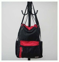 designer Backpack material water proof red black Size 46 x 36cm 2 different colors 3 function