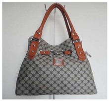 Fashion ladies’handbag,designer bag,Material:PU Size:42 x 30cm,4 different colors,beigeTwo function,Free shipping