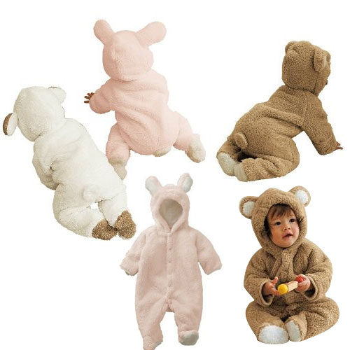2013 Winter spring Animal Onesie Fleece Coat for Boy Girl ...