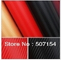 Free Shipping!!HOT SALE 0.6*3M 3D Carbon Fiber Vinyl Car Wrapping Foil,Car Wrap Film Many Color Option,Panel Face Decoration(China (Mainland))