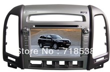 For Hyundai New Santa Fe 2 Din 7inch GPS Navigation Car DVD Player Stereo with Radio,TV,Bluetooth