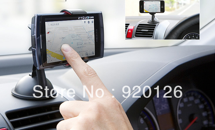 UNIVERSAL WINDSHIELD DASHBOARD CAR HOLDER MOUNT FOR IPHONE 4 5 MOBILE PHONE CELLPHONE GPS PAD ACCESSORIES