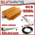 Direct Marketing Sunhans DCS 1800Mhz Booster Coverage 2000square signal booster repeater Amplifier Free drop shipping