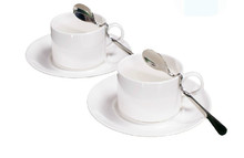 Bone China porcelain coffee cup 1cups 1mats 1spoons 