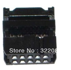 Free Shipping 100 pieces/lot 10 Contact IDC Socket Connector Female Box Header(China (Mainland))
