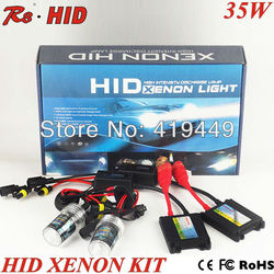 Cheap item Single bulbs HID xenon conversion kit DC 12V35W H1H3H7H8H9H119005 9006 880 881 xenon lamp black slim ballast(China (Mainland))