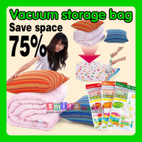 Free Shipping Free Manual pump+ FOUR 60*80CM +FOUR 70*100CM 8pieces/lot   Vacuum clothing compression bags