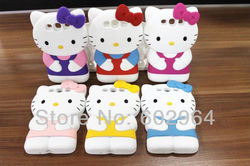 Brand new high quality 3D Hello kitty soft case For Samsung Galaxy S3 i9300, Drop ship(China (Mainland))