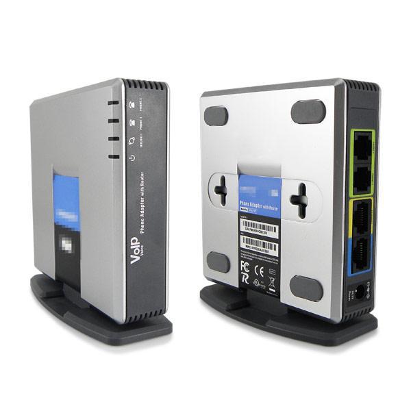 Купить Новый разблокирована linksys spa2102 voip sip телефон адаптер с ...