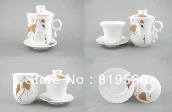 Fine Bone China Ceramic Tea Cup For Porcelain Tea Set Cheap Coffee Mug Chinese Coffee Cups Novelty Items Discount Sale Wholesale(China (Mainland))