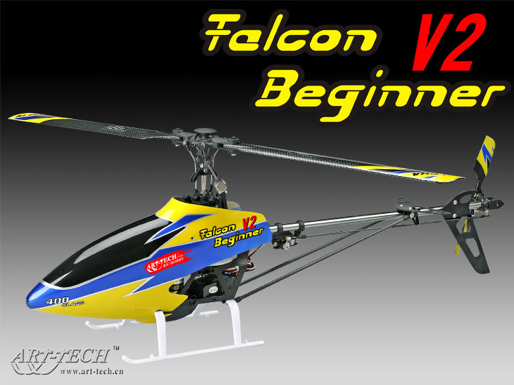 Art-Tech Falcon Beginner V2 R/C Heli RTF11371 |With EFLY-6BII 2.4GHz R/C Heli System+Brushed Motor+Battery+Gyro+Servo+ESC(China (Mainland))