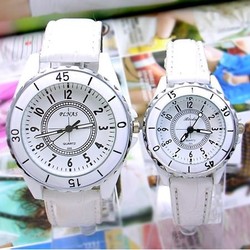 Min. Order is $5 Brand New Famous Silicone Band Steel Buckle Watch for Women and Men Watch Wrist Watches Free Shipping SRW005(China (Mainland))