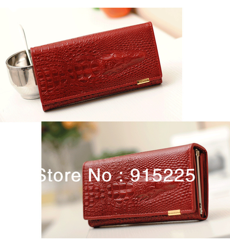 Wholesale Ladies Women PU Leather hand bag Purses Wallets Fashion designer Hand bag Cheap designer Wallets bi fold wallet(China (Mainland))