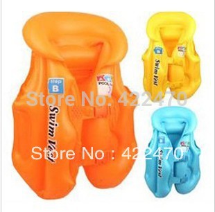 Free Shipping Inflatable Lifesaving Swimsuit ,PVC Children's Inflatable Swim Ring 1Pcs(China (Mainland))