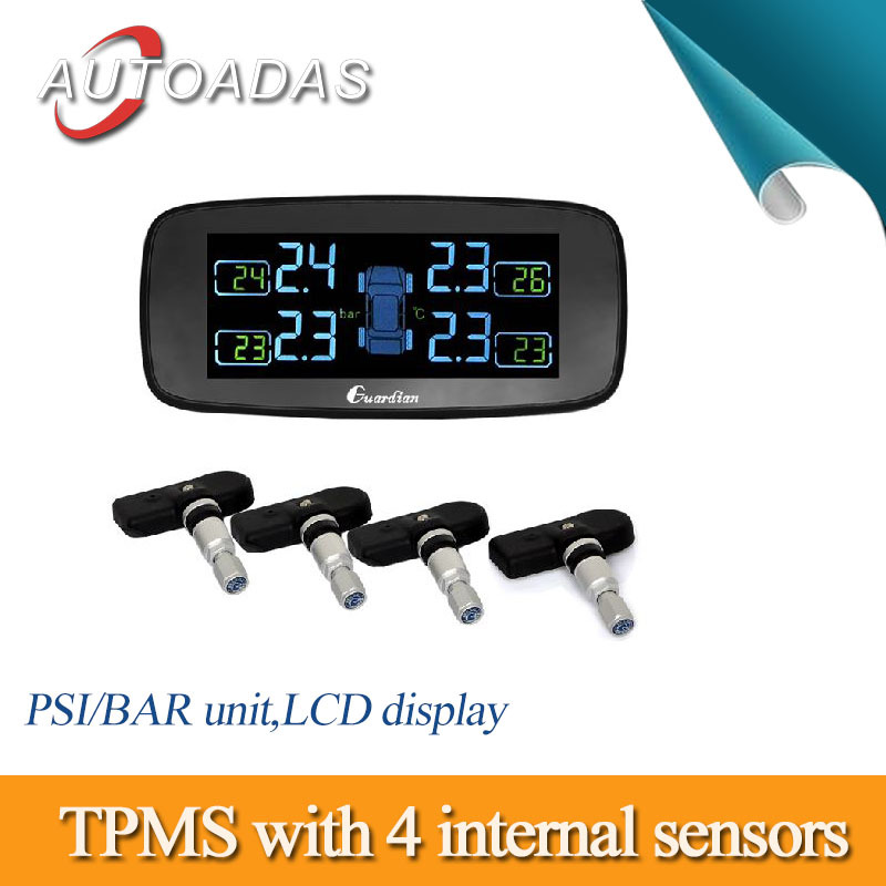 Купить ЖК tpms, внутренние датчики, psi/бар дисплей, автомобилей tpms с ...