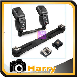 Free shipping SC-6 Flash Hot Shoe Adapter for F58AM + Flash Hot Shoe DC ARMS Bracket Stand(China (Mainland))