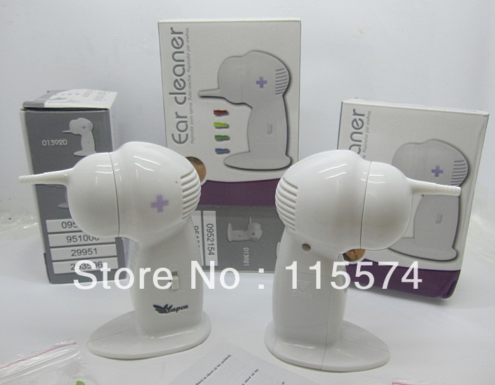 sell 100pcs/lot Ear Vacuum Cleaner As Seen On TV Electronic Ear Cleaner Ear Wax Cleaner(China (Mainland))