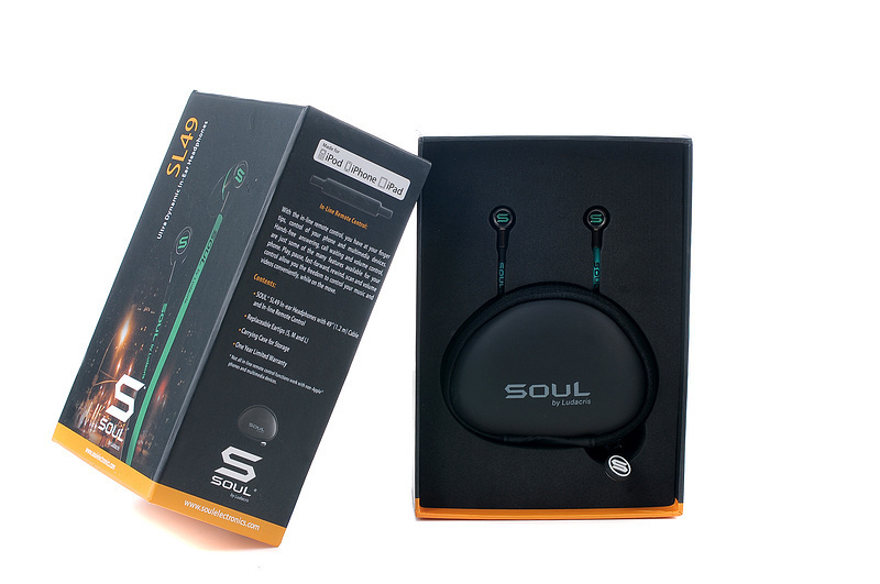 2013 Red blue black kinds of colors for SL49 Earphone Soul by Ludacris Ultra Dynamic In-Ear Headphones Free Shipping(China (Mainland))