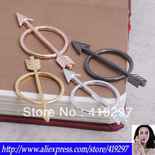 New-20pcs cupid bow charm, metal cupid arrow connector pendant charms fit DIY jewelry making