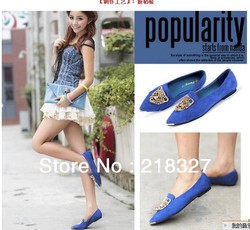 Han edition comfortable shopping specials pointed flat with the bottom contracted BaoTou sweet single shoes, spring and summer(China (Mainland))