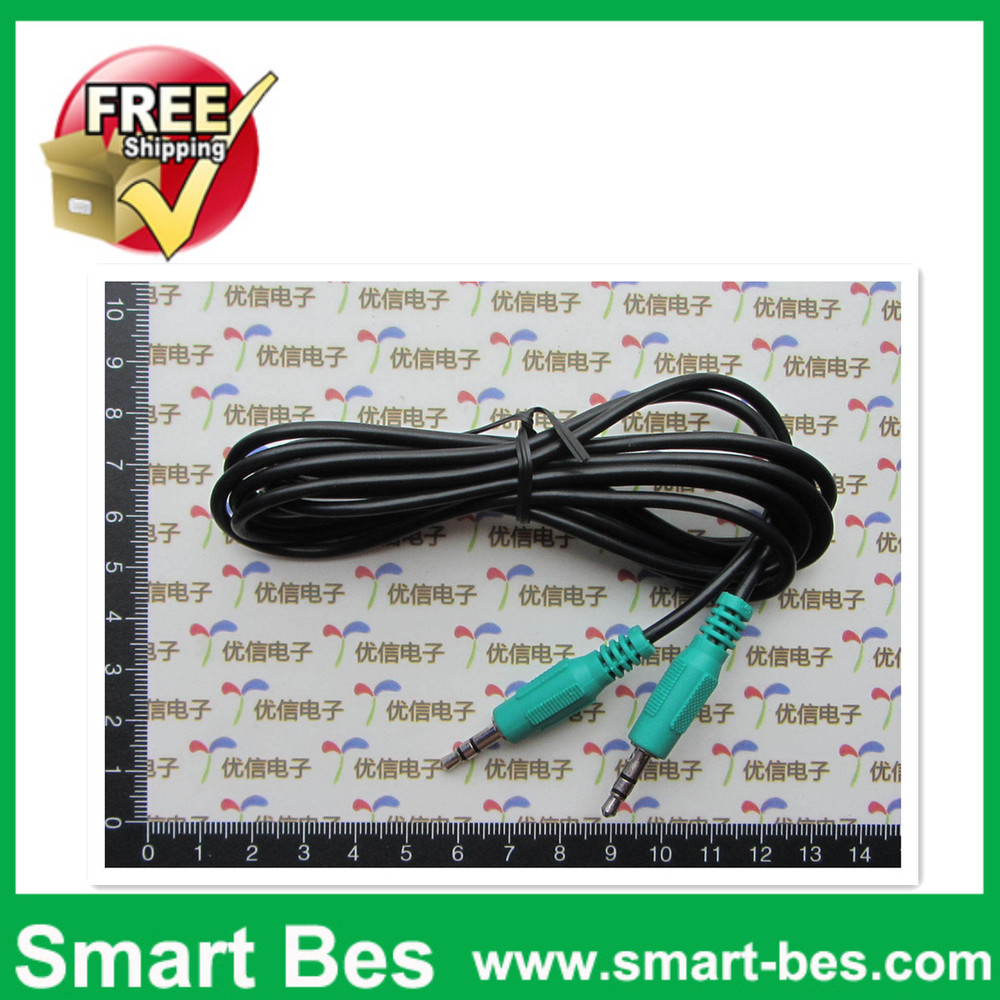 smart bes free shipping Audio cable audio extension cord 3 5 mm 3 5mm plug long