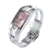 Free shipping 10pcs/lot wholesale fee Massive black stainless steel luxury jewelry bangle women WristWatch kimio watches