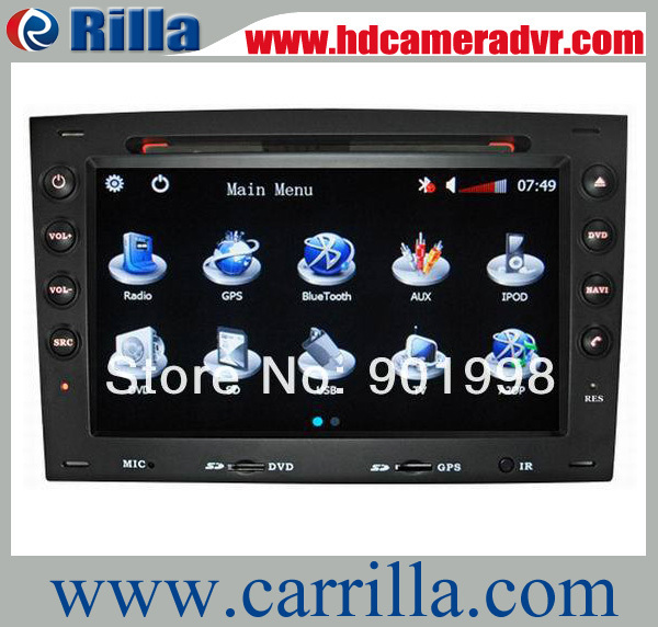 Wholesale price Car dvd video for Renault Megane (2003-2010)2 DIN 7.0 inch Digital screen/DVD/BT/TV/FM/IPOD/RDS/GPS/CANBUS 8741(China (Mainland))