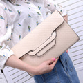 2014 Autumn Fashion High Quality Women's PU Leather Bag Solid Candy