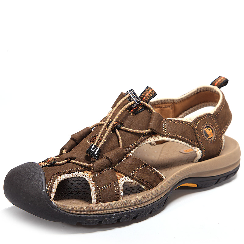 -new-casual-mens-outdoor-sandal-Genuine-Leather-sports-hiking-sandals ...