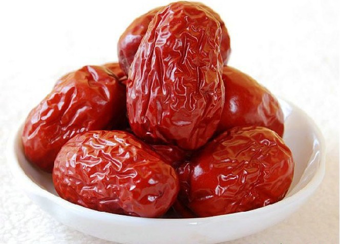 Freeshipping Chinese red Jujube Premium red date Dried fruit Green nature food 500g bag 