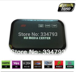 Full HD 1080P USB External HDD Media Player with HDMI VGA SD Support MKV H.264 RMVB WMV(China (Mainland))