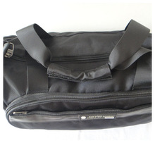 F0053 black Leisure bags high quality fabric Size 40 x25cm 4 different colors shoulder straps two