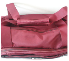 F0053 red Leisure bags high quality fabric Size 40 x25cm 4 different colors shoulder straps two