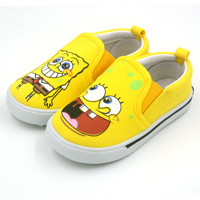 Brand Toddler Children Shoes For Kids Boy Spongebob Canvas Children ...