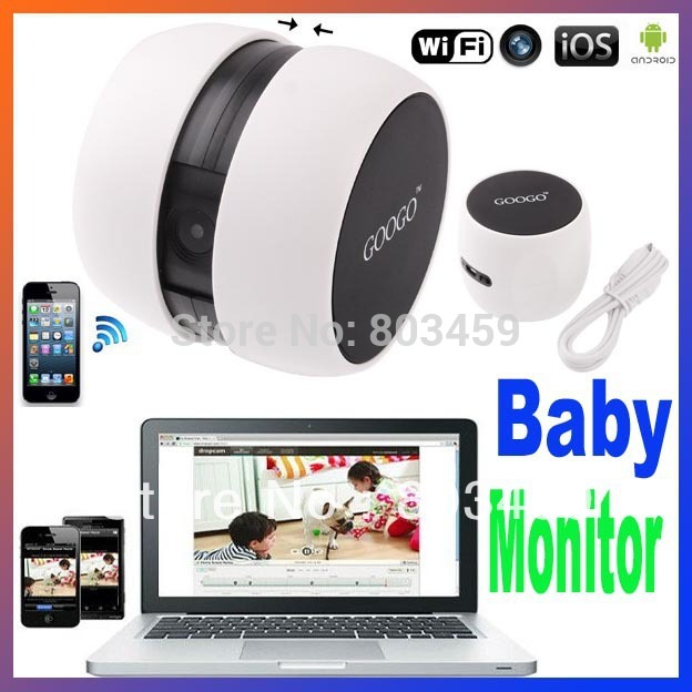 2015 New Googo Wifi Camera No need Router Wireless Portable Baby Monitor P2P webcam for iOS