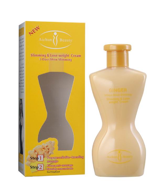 Free Shipping Potent Ginger Slimming Cream Slimming Stovepipe Thin Thighs Arm Pharmacy 200ML