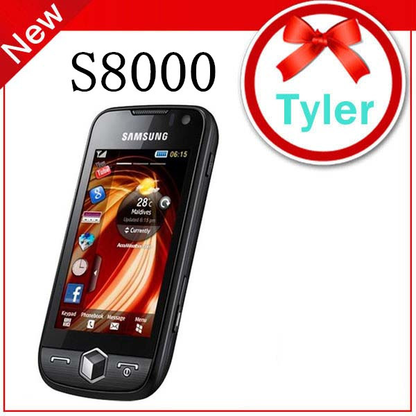 Original samsung S8000 Jet GPS 3G WIFI 5MP TouchScreen Mobile Phone Free Shipping