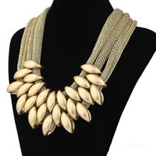 Fashion New Luxury Hand woven necklace 5 colors CCB Chains Statement Necklaces & Pendants for Women Jewelry Wholesale