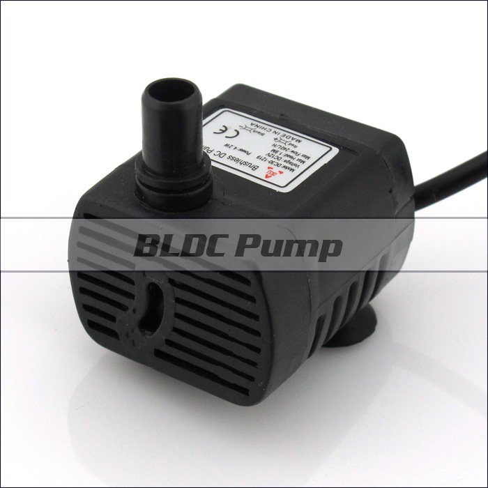 Купить 12v мини аквариум насос, dc безщеточный мотор 240 л/час, 1.9 м ...