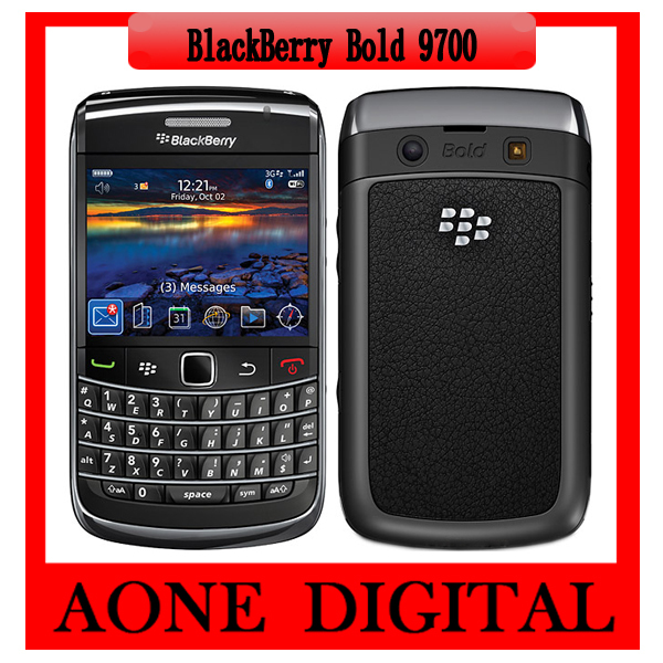 100 Original Refurbished Blackberry Bold 9700 3G Mobile Phone