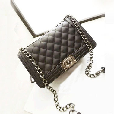2015 Spring New Designer PU Leather Handbags Classic Diamond Lattice Chain Bag Shoulder Women Messenger Bags