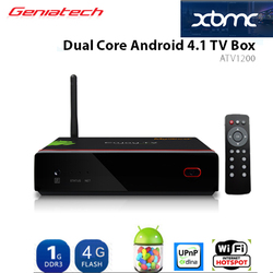 {DHL Shipping} Geniatech Mygica ATV1200 Enjoy TV Android 4.1 Amlogic 8726-MX Dual Core Cortex A9 google TV Box XBMC(China (Mainland))