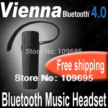 Free Shipping  Wireless V4.0 Stereo Bluetooth Headset Earphone Handsfree for all phone ,Bluetooth stereo headset ,1 Piece order