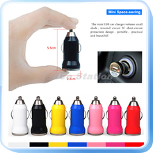 Free shipping 5pcs mini USB car charger For iphone4 iphone5 Blackberry HTC LG Nokia Samsung Sony USB car charger