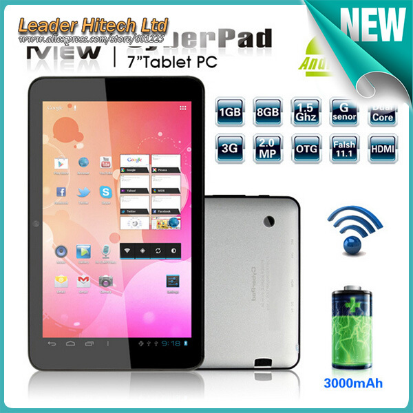 New 7 inch Capacitive Touch Screen PAD Android 4 1Cortex A9 1 5GHz 1GB DDR3 8GB