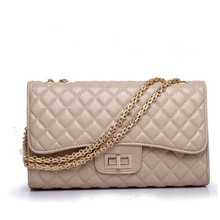 UNStyle Fashion Handbag 2014 New  Sheepskin Quilted Chain Bag Classical Brand Single Shoulder Messenger Bag B013